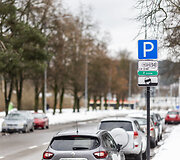 Vilniaus Minties gatvėje nuo &scaron;iol parkavimas mokamas &ndash; žalia zona