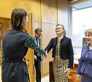 Viktorija Čmilytė-Nielsen, Margareta Cederfelt, Vilija Aleknaitė-Abramikienė