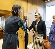 Viktorija Čmilytė-Nielsen, Margareta Cederfelt, Vilija Aleknaitė-Abramikienė