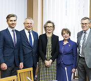 Kęstutis Budrys, Egidijus Meilūnas, Margareta Cederfelt, Vilija Aleknaitė-Abramikienė