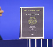 Christophe Andr&eacute; knygos &bdquo;Paguoda&ldquo; pristatymas