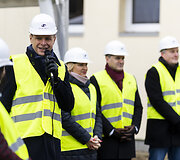 Vilniaus miesto klinikinės ligoninės&nbsp;naujo bloko statybų pradžia