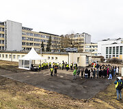 Vilniaus miesto klinikinės ligoninės&nbsp;naujo bloko statybų pradžia
