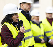 Vilniaus miesto klinikinės ligoninės&nbsp;naujo bloko statybų pradžia