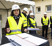 Vilniaus miesto klinikinės ligoninės&nbsp;naujo bloko statybų pradžia