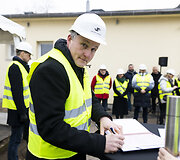 Vilniaus miesto klinikinės ligoninės&nbsp;naujo bloko statybų pradžia