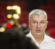 Lietuvos krep&scaron;inio rinktinės treniruotė
