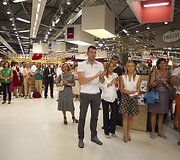 Didžiausio Baltijos &scaron;alyse knygyno atidarymas