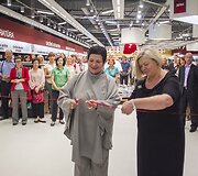 Didžiausio Baltijos &scaron;alyse knygyno atidarymas