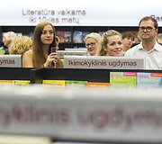 Didžiausio Baltijos &scaron;alyse knygyno atidarymas