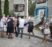 Atnaujinto dienos centro &bdquo;Duok ranką&ldquo; atidarymas.