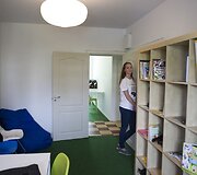 Atnaujinto dienos centro &bdquo;Duok ranką&ldquo; atidarymas.