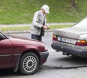 Įvykio vietoje Vilniuje, Olandų g.
