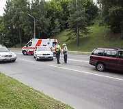 Įvykio vietoje Vilniuje, Olandų g.
