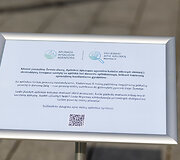 Minint pasaulinę Žemės dieną aplinkos apsaugos agentūra įgyvendino unikalią iniciatyvą &ndash; tirpstančio ledo instaliaciją