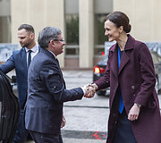 Igoris Grosas, Viktorija Čmilytė-Nielsen