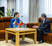 Viktorija Čmilytė-Nielsen, Igoris Grosas