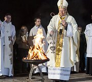 Naktinės mi&scaron;ios Katedroje