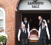 Biržuose kulkos pakirstas septyniolikametis i&scaron;lydimas į amžinojo poilsio vietą