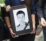 Biržuose kulkos pakirstas septyniolikametis i&scaron;lydimas į amžinojo poilsio vietą
