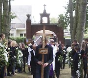 Biržuose kulkos pakirstas septyniolikametis i&scaron;lydimas į amžinojo poilsio vietą