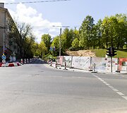 Tauro ir Pamėnkalnio gatvių sankryža 