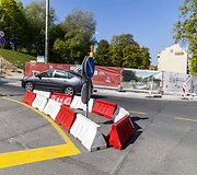 Tauro ir Pamėnkalnio gatvių sankryža 