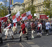 Vilniaus gatvėmis žygiavo tūkstančiai Pasaulio lenkų dienos dalyvių