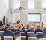 Vidaus reikalų ministerė susitiko savivaldybių merais ir vicemerais