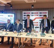&bdquo;LTG Link&ldquo; naujų elektrinių ir elektrinių&ndash;baterinių traukinių vie&scaron;ojo pirkimo sutarties pasira&scaron;ymas