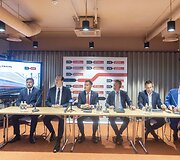 &bdquo;LTG Link&ldquo; naujų elektrinių ir elektrinių&ndash;baterinių traukinių vie&scaron;ojo pirkimo sutarties pasira&scaron;ymas