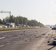 Ankstų antradienio rytą prie &bdquo;Gariūnų&ldquo; įvyko avarija