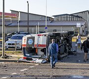 Ankstų antradienio rytą prie &bdquo;Gariūnų&ldquo; įvyko avarija