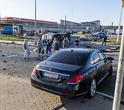 Ankstų antradienio rytą prie &bdquo;Gariūnų&ldquo; įvyko avarija