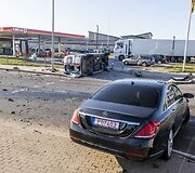 Ankstų antradienio rytą prie &bdquo;Gariūnų&ldquo; įvyko avarija