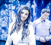 Frankfurto automobilių parodos merginos