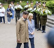 Medininkų žudynių pagerbimo ceremonija Antakalnio kapinėse