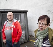Suvenyrų pardavėjai pasipiktino be jų žinios i&scaron;vežtais prekybos paviljonais.