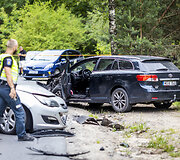 Vilniaus Pilaitės rajone susidūrė automobiliai, yra nukentėjusių
