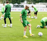 Prie&scaron; artėjančias UEFA Čempionų lygos rungtynes &bdquo;Žalgirio&ldquo; treniruotė
