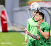 Prie&scaron; artėjančias UEFA Čempionų lygos rungtynes &bdquo;Žalgirio&ldquo; treniruotė