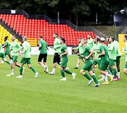 Prie&scaron; artėjančias UEFA Čempionų lygos rungtynes &bdquo;Žalgirio&ldquo; treniruotė
