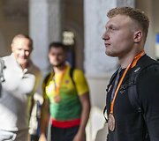 I&scaron; pasaulio čempionato parskrido Lietuvos diskininkų delegacija