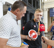 I&scaron; pasaulio čempionato parskrido Lietuvos diskininkų delegacija