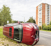 Vilniuje L. Asanavičiūtės g. įvyko masinė avarija