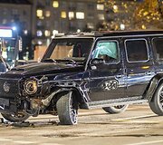 Prie Žaliojo tilto susidūrė &bdquo;&Scaron;koda&ldquo; ir prabangus &bdquo;Mercedes&ldquo; automobilis