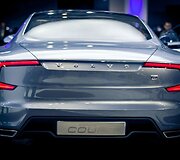 &bdquo;Volvo Concept Coupe&ldquo; automobilis Frankfurto automobilių parodoje