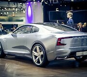 &bdquo;Volvo Concept Coupe&ldquo; automobilis Frankfurto automobilių parodoje