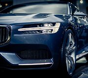 &bdquo;Volvo Concept Coupe&ldquo; automobilis Frankfurto automobilių parodoje