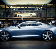 &bdquo;Volvo Concept Coupe&ldquo; automobilis Frankfurto automobilių parodoje